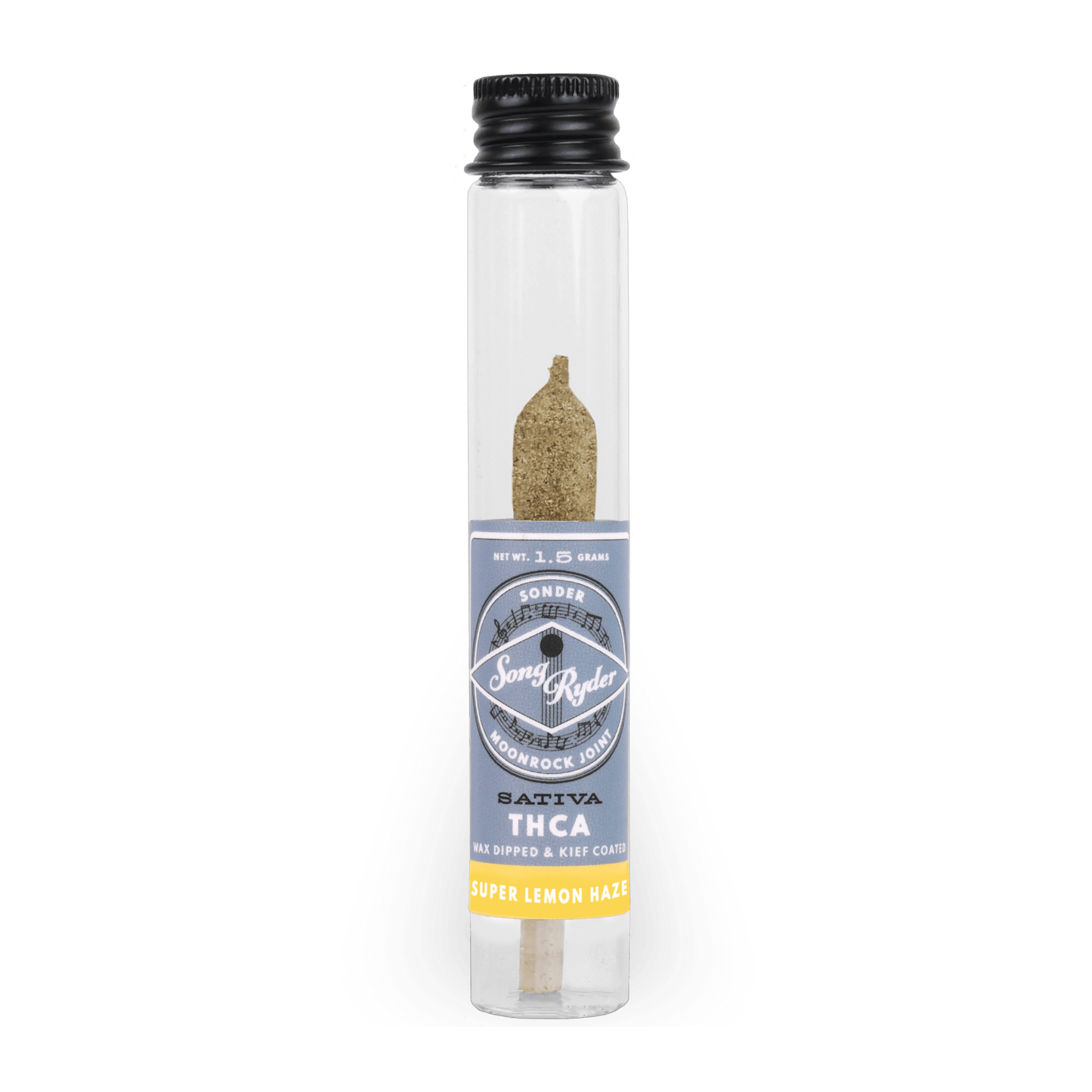 THCA Super Lemon Haze Sonder Moonrock Joint, 1.5g - Song Ryder