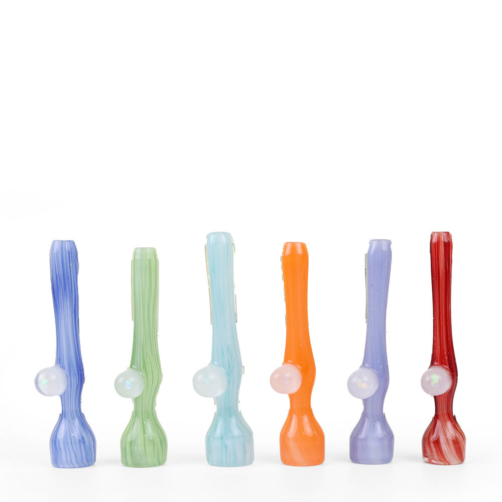 Song Ryder glass chillums. Every glass chillum offers a unique and stunning design. 