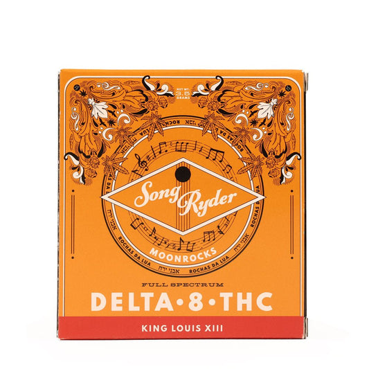 Delta - 8 THC Moonrocks in King Louis XIII - Song Ryder